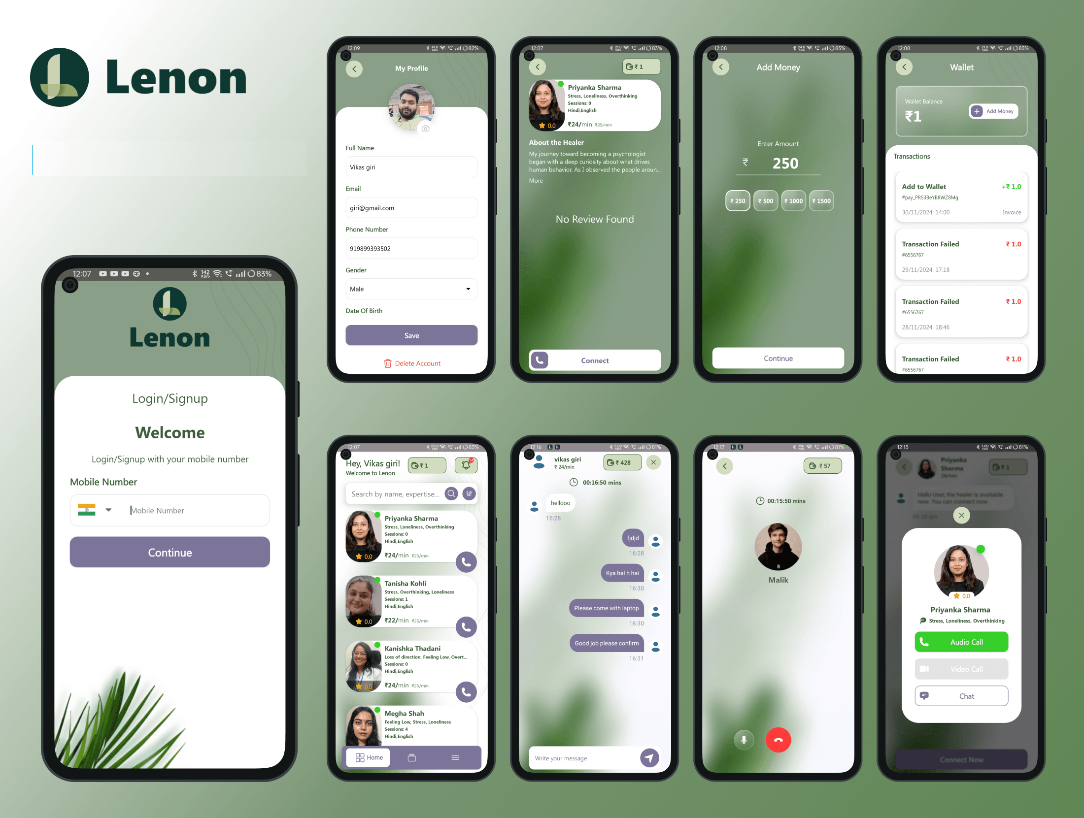 iOS ecommerce app UI design Indianapolis online shopping app